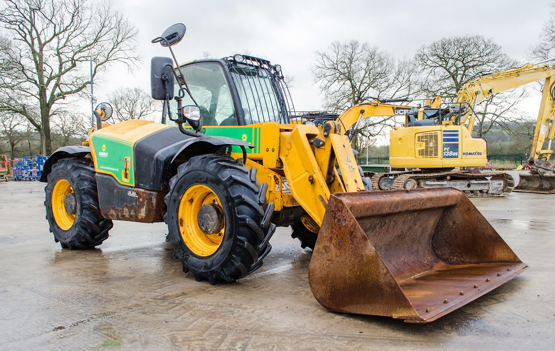 JCB 531-70 7 metre telescopic handler Year: 2014 S/N: 2339735 Recorded Hours: 2524 c/w 7ft bucket - Image 2 of 24