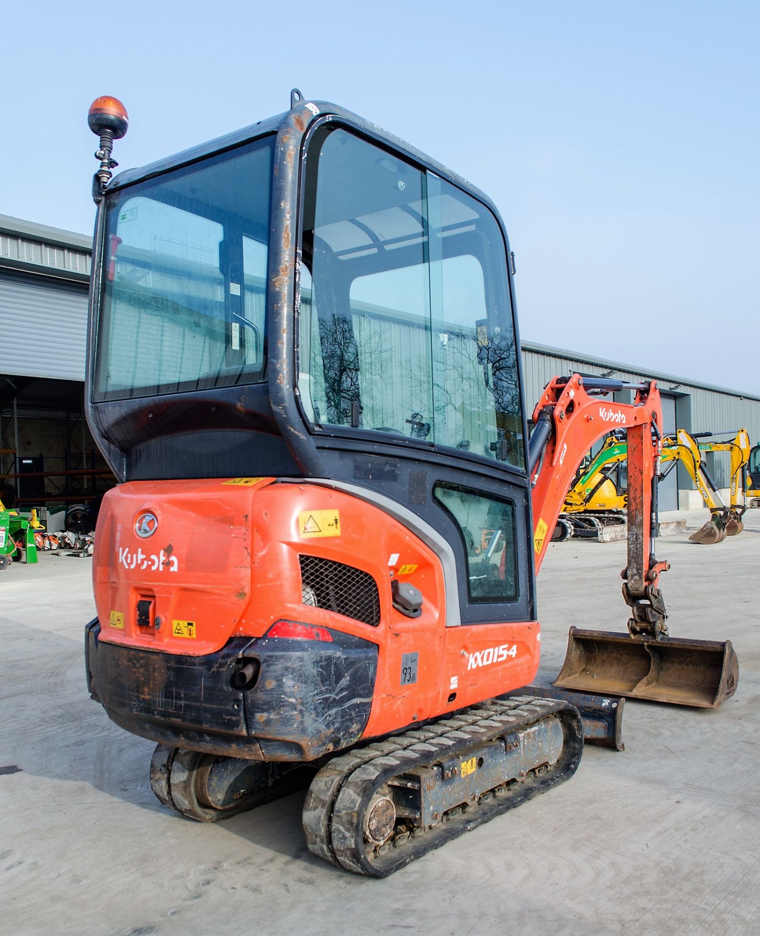 Kubota KX015-4 1.5 tonne rubber tracked excavator Year: 2014 S/N: 58181 Recorded Hours: 1616 - Image 3 of 21
