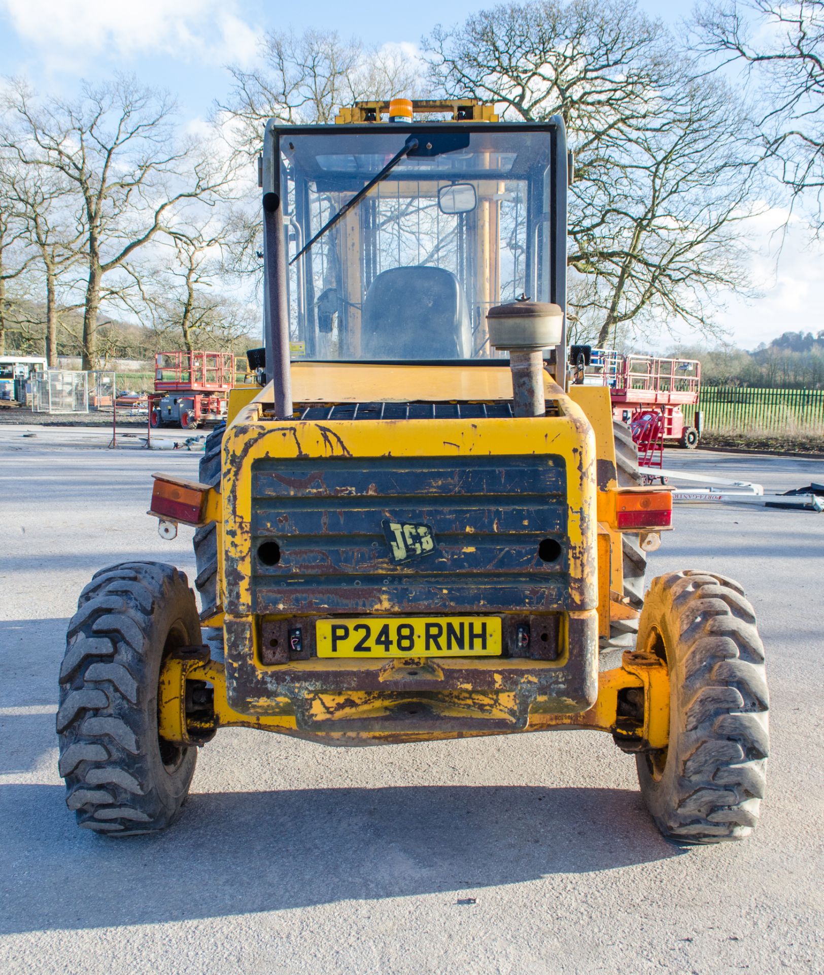 JCB 926 4wd rough terrain fork lift truck  Year: 1997  S/N: 662640 Recorded Hours: 9952 - Image 6 of 18