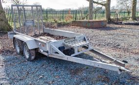 Indespension AD2000 8ft x 4ft tandem axle plant trailer A781401