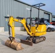 JCB 8008 CTS 0.8 tonne rubber tracked micro excavator Year: 2014 S/N: 2410547 Recorded Hours: 1625