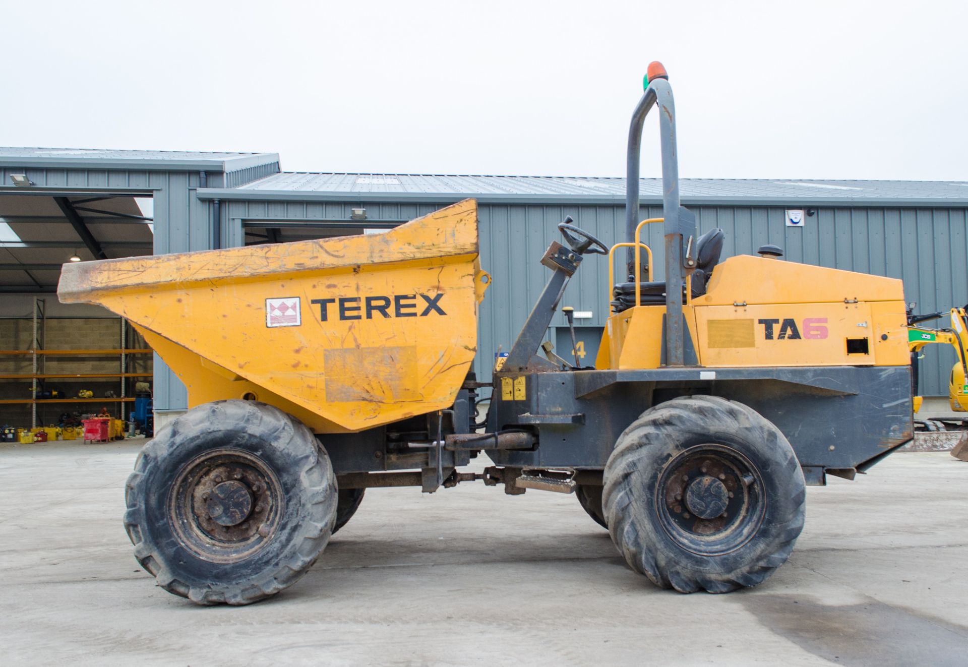 Terex TA6 6 tonne straight skip dumper Year: 2014 S/N: EE1PH5049 Recorded Hours: 1905 D1742 - Image 7 of 21