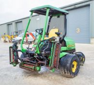 John Deere 3215B 5 gang diesel ride on mower S/N: 20162 Recorded Hours: 1124 ** Sold as a non runner