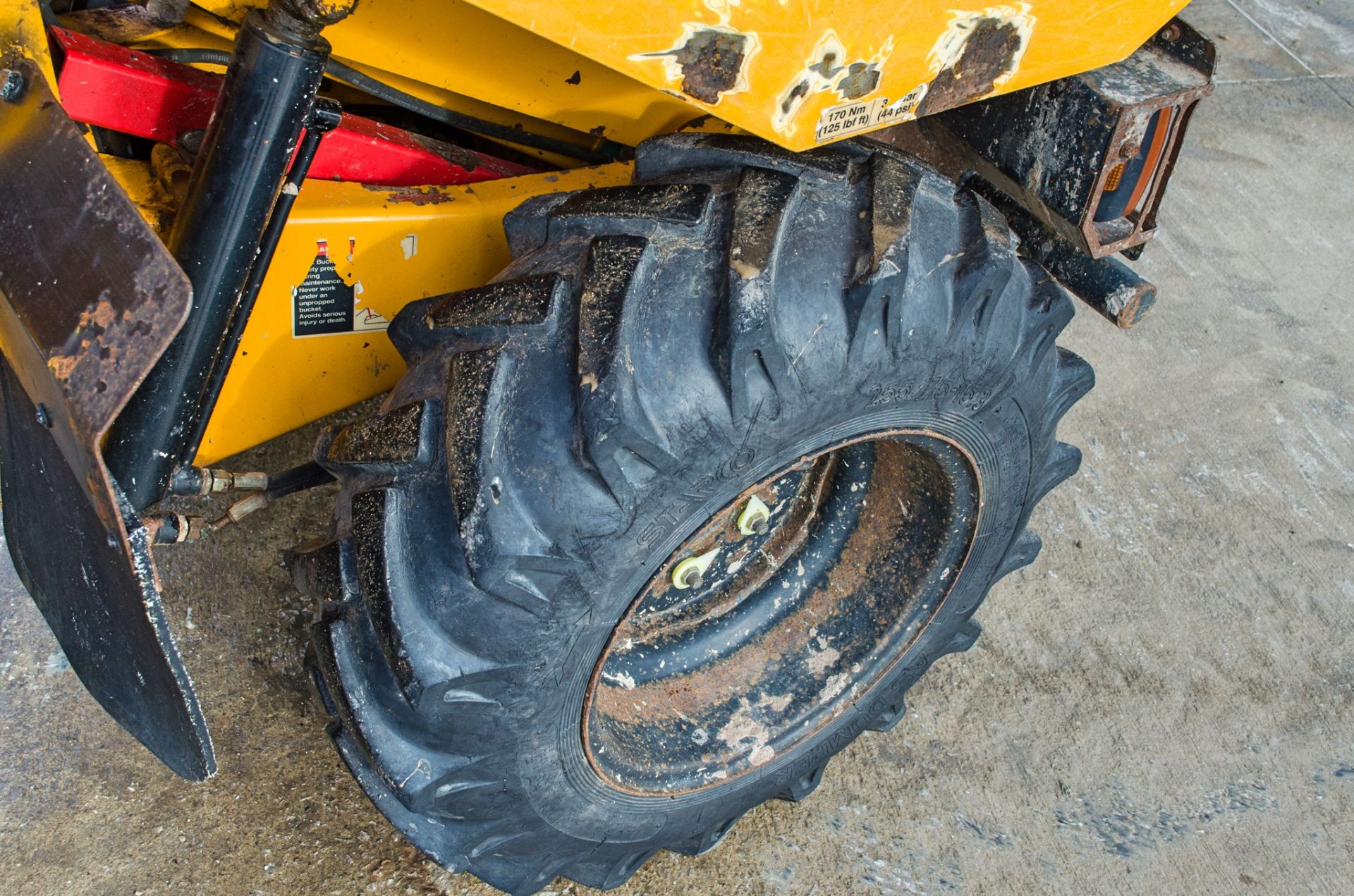 Thwaites 1 tonne hi-tip dumper Year: 2014 S/N: 17C7799 Recorded Hours: 1736 A635321 - Image 14 of 21