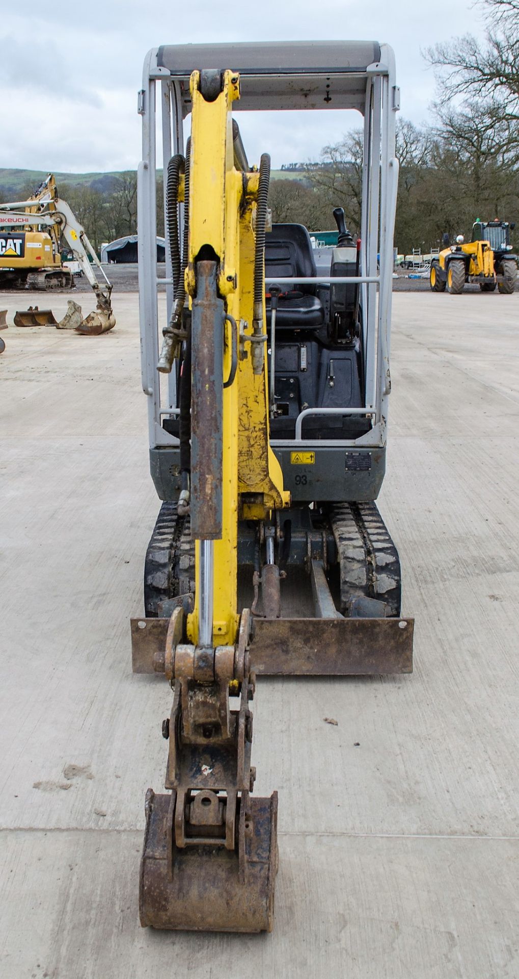 Wacker Neuson ET16 1.5 tonne rubber tracked mini excavator Year: 2016 S/N: HPAL00348 Recorded Hours: - Image 5 of 20