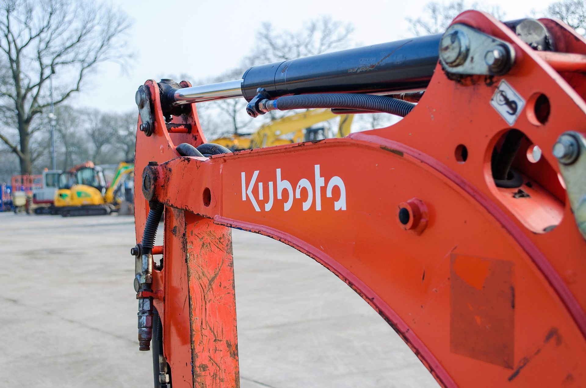 Kubota KX015-4 1.5 tonne rubber tracked excavator Year: 2014 S/N: 58181 Recorded Hours: 1616 - Image 14 of 21