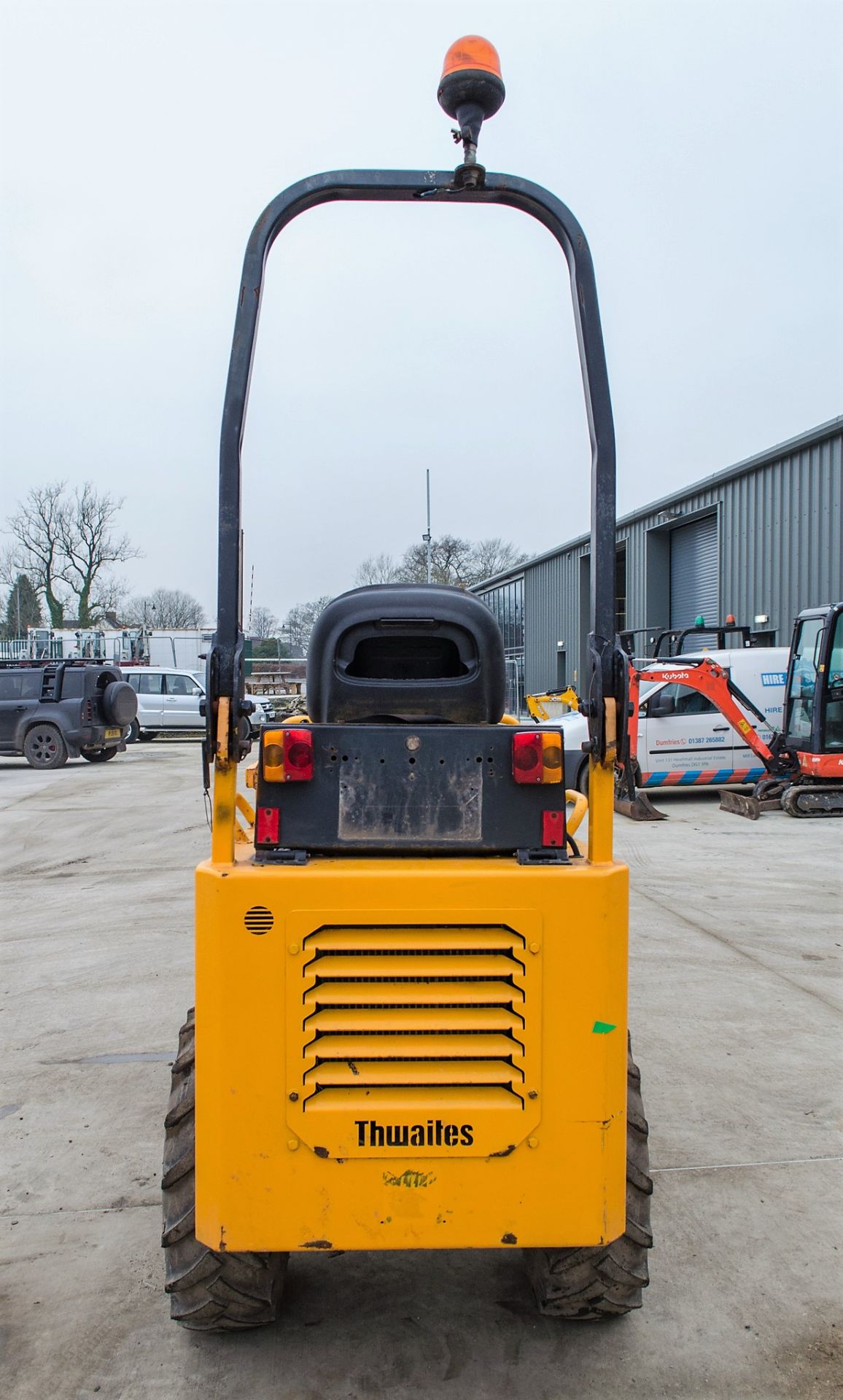 Thwaites 1 tonne hi-tip dumper Year: 2013 S/N: 317C5005 Recorded Hours: 1474 A602302 - Image 6 of 19