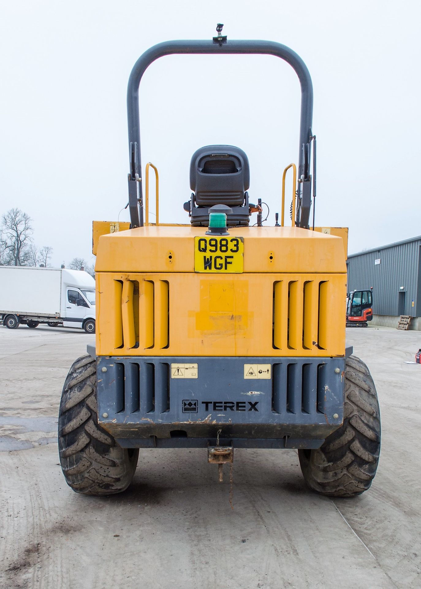 Terex TA9 9 tonne straight skip dumper Year: 2014 S/N: EE8PK5987 Recorded Hours: Not displayed ( - Image 6 of 20