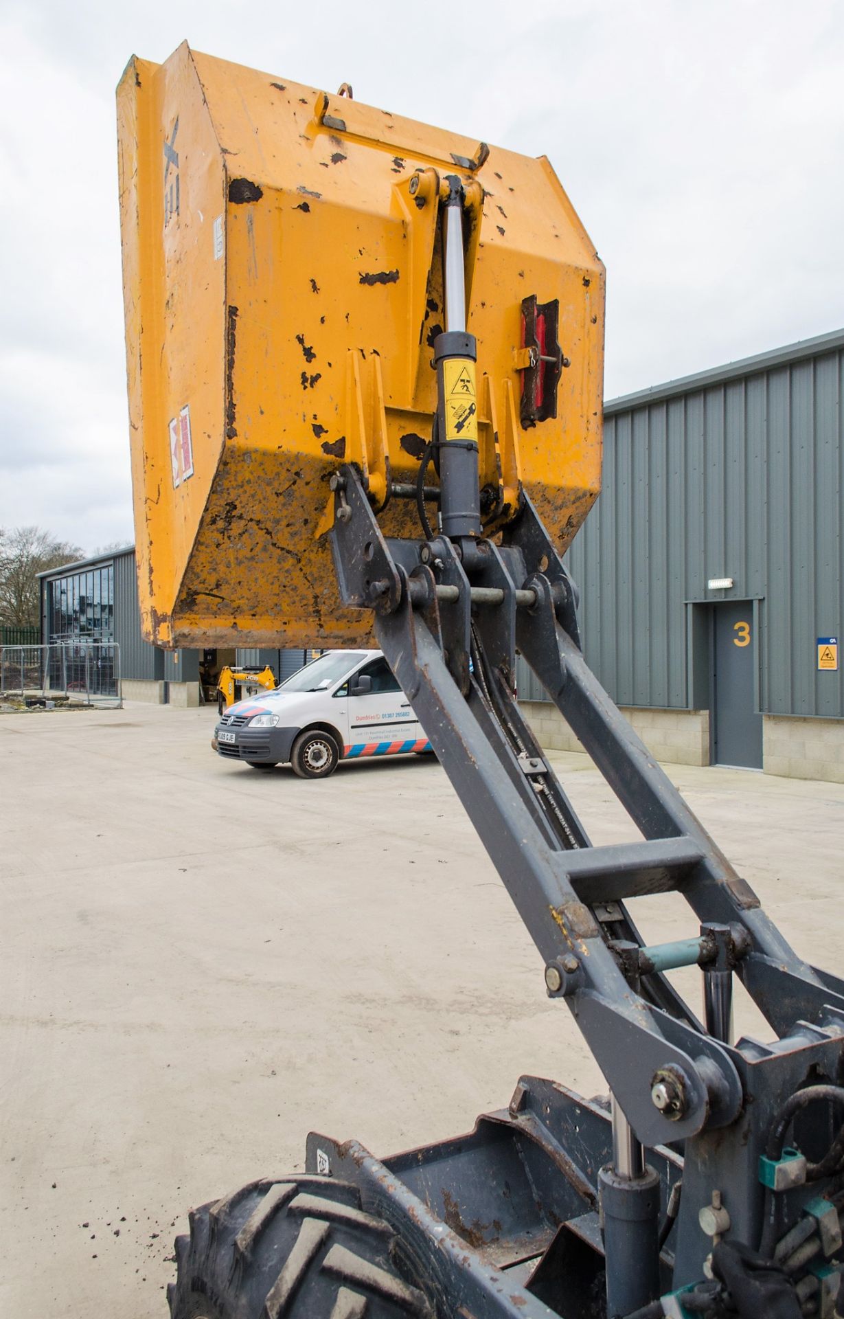 Terex TA1 1 tonne hi-tip dumper Year: 2014 S/N: EE6NY1898 Recorded Hours: 1610 DPR030 S20 - Image 10 of 20