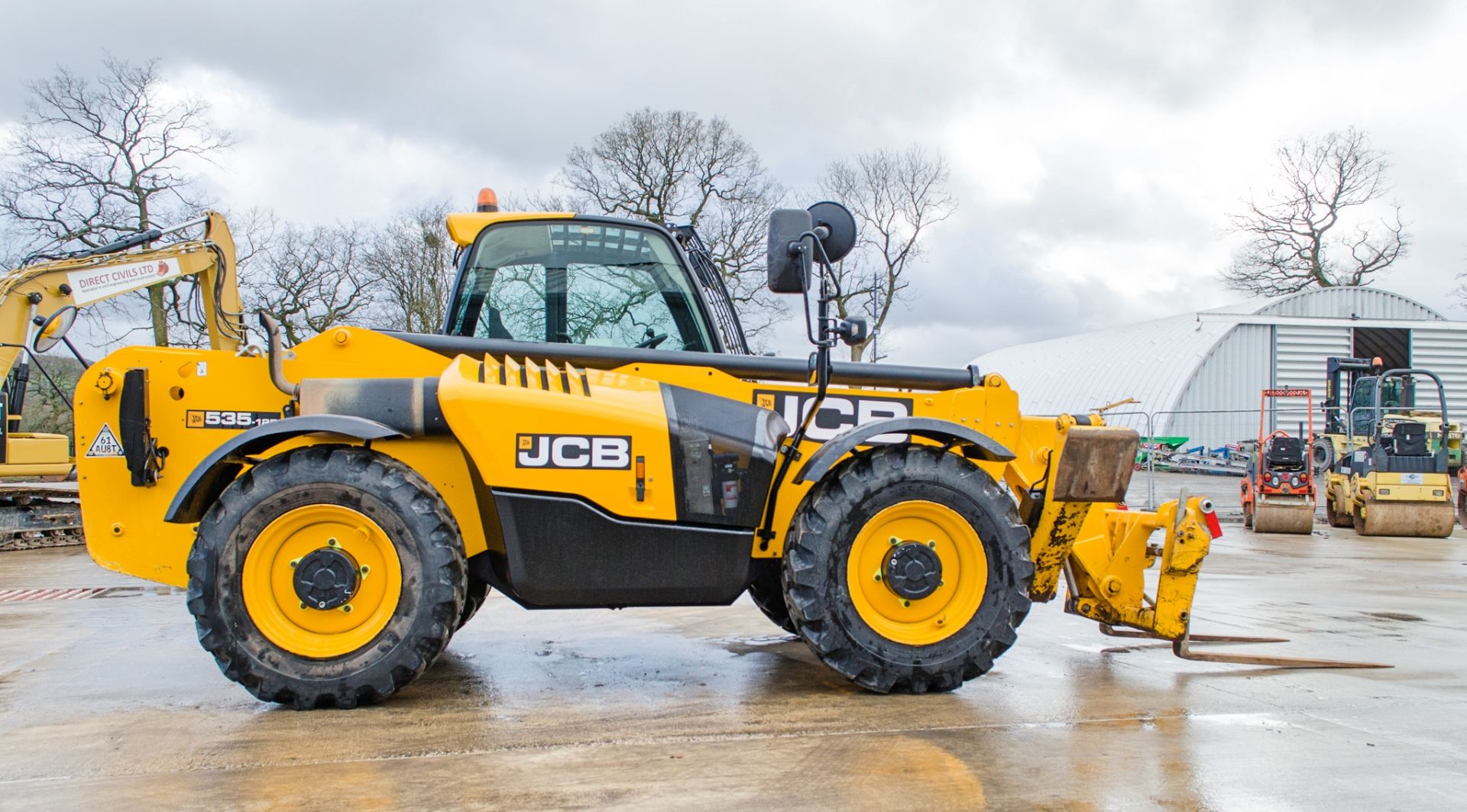 JCB 535-125 12.5 metre telescopic handler  Year: 2018  S/N: 2729598 Recorded Hours: 3799 - Image 8 of 22