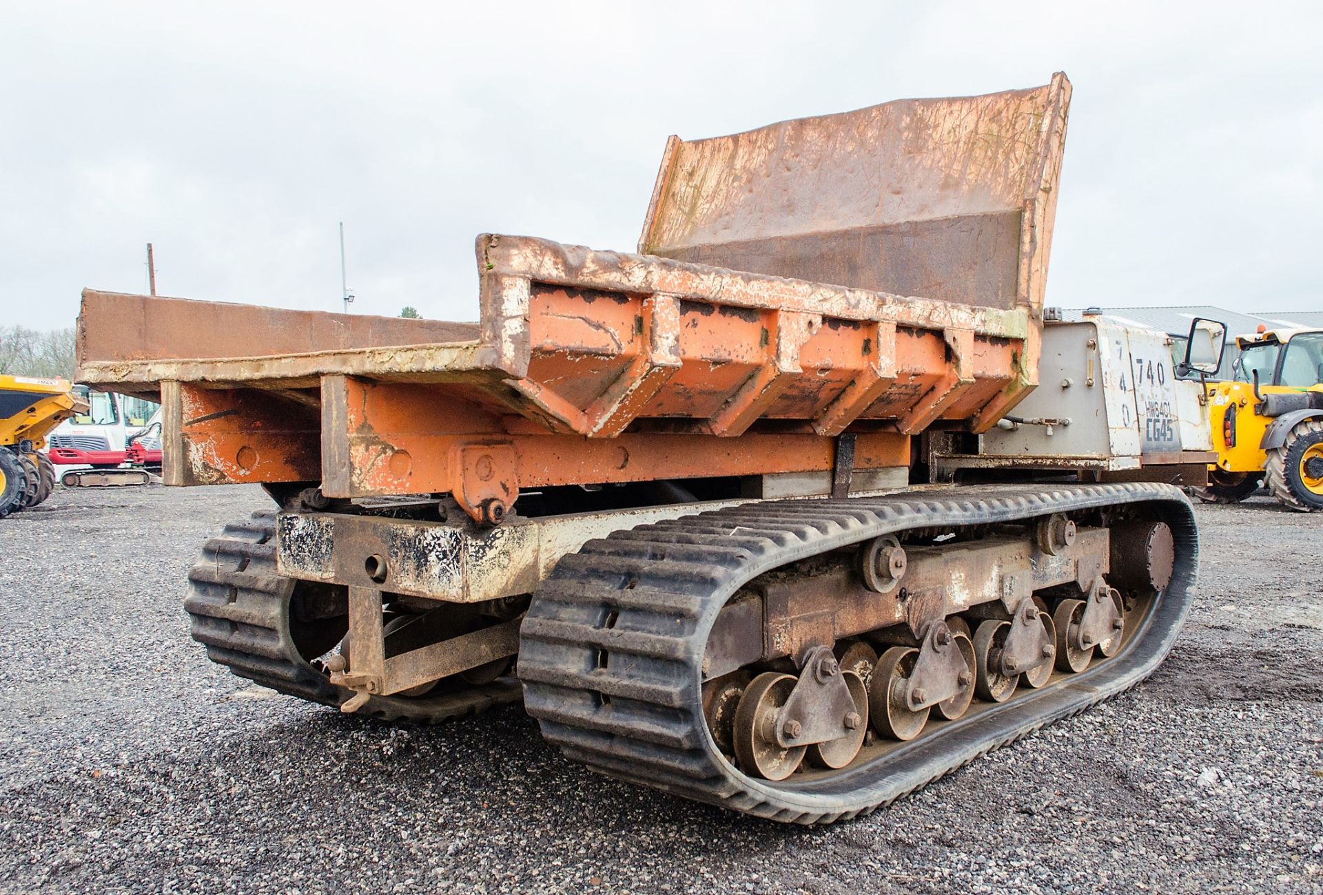 Hitachi Marooka CG45 4.5 tonne rubber tracked dumper S/N: 107062 Recorded Hours: 0199 740 - Image 3 of 19