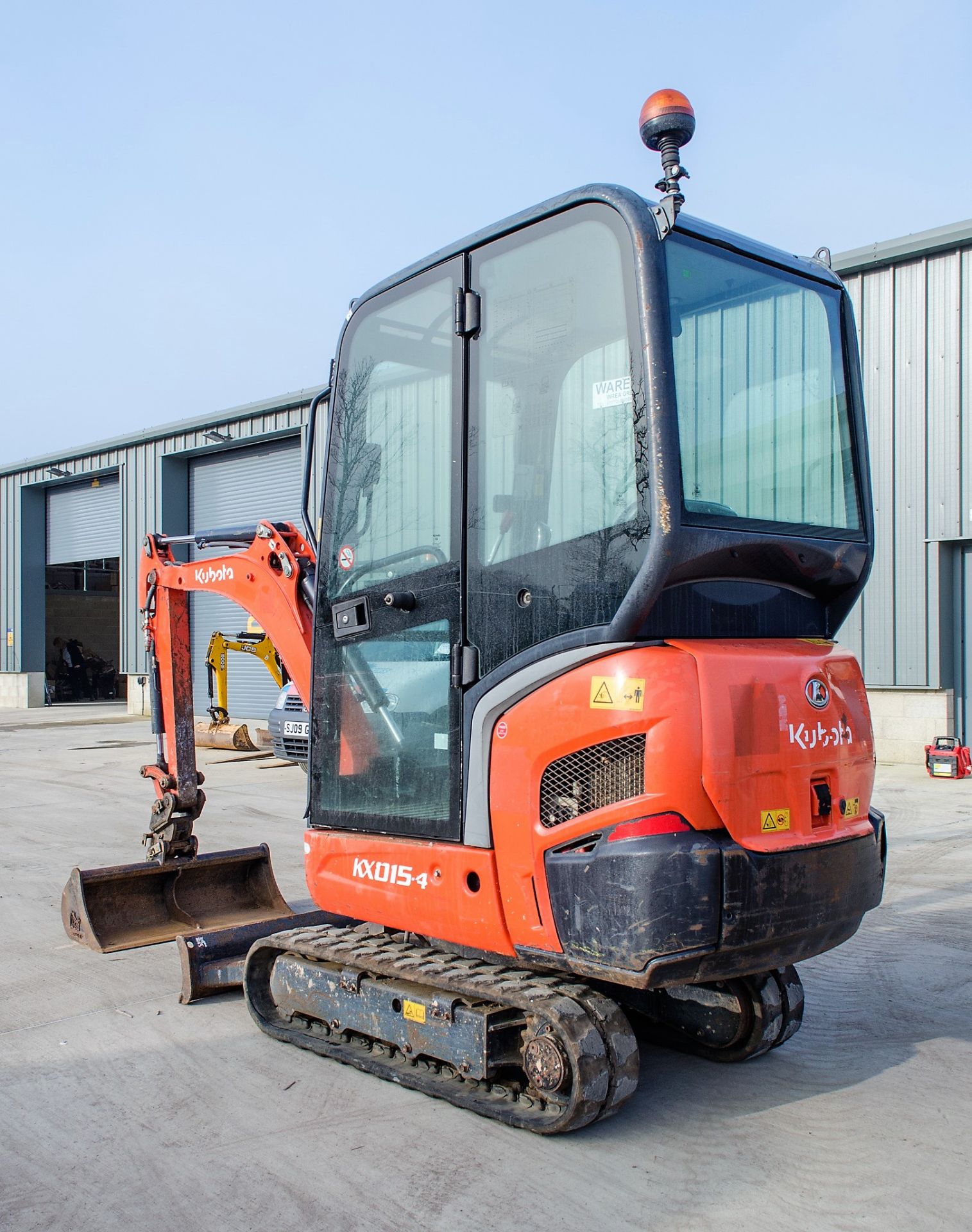 Kubota KX015-4 1.5 tonne rubber tracked excavator Year: 2014 S/N: 58181 Recorded Hours: 1616 - Image 4 of 21
