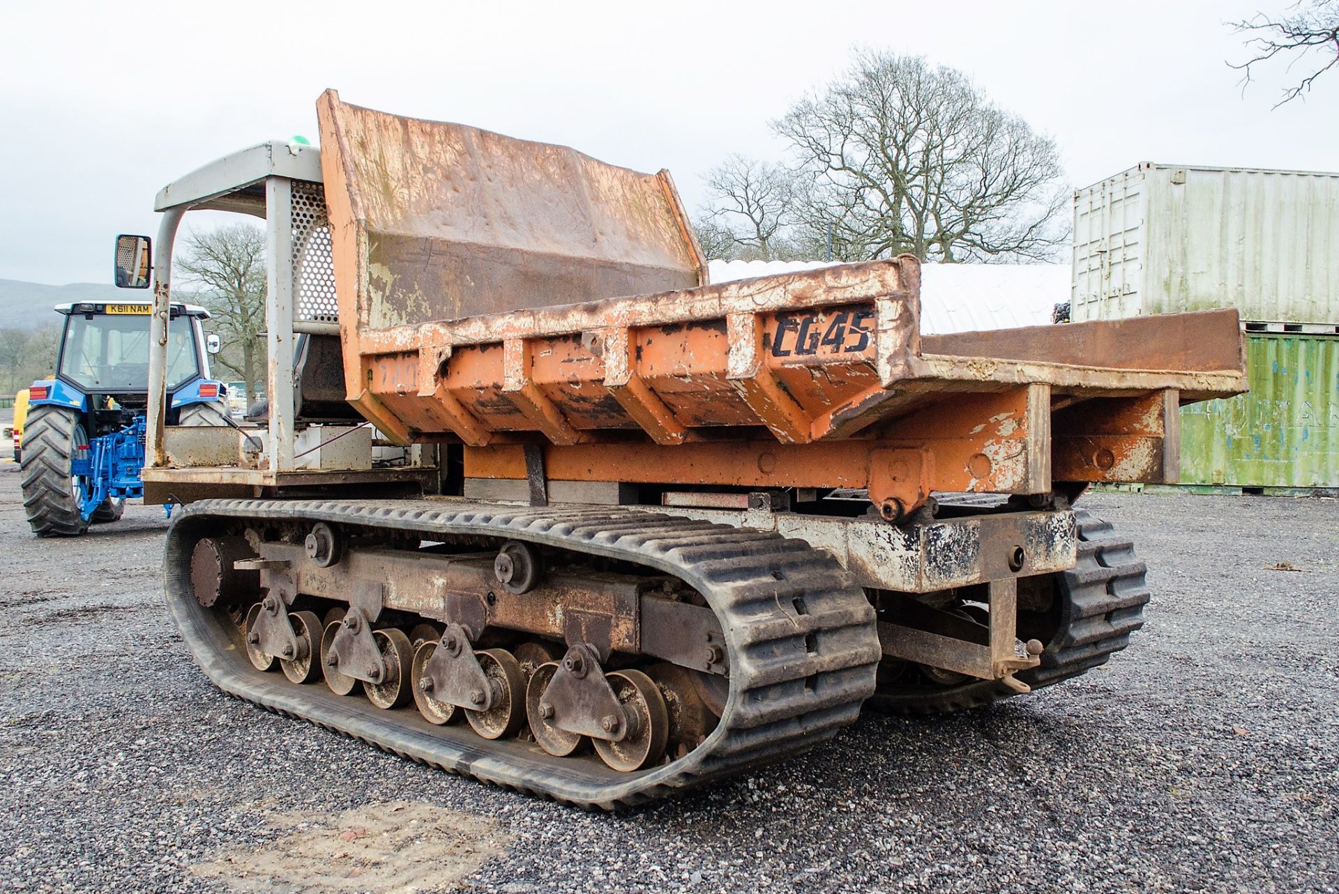 Hitachi Marooka CG45 4.5 tonne rubber tracked dumper S/N: 107062 Recorded Hours: 0199 740 - Image 4 of 19