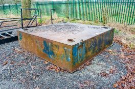 Steel waste tank