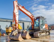 Hitachi ZX 130 LCN-5B 14 tonne steel tracked excavator Year: 2014 S/N: 91618 Recorded hours: 9054