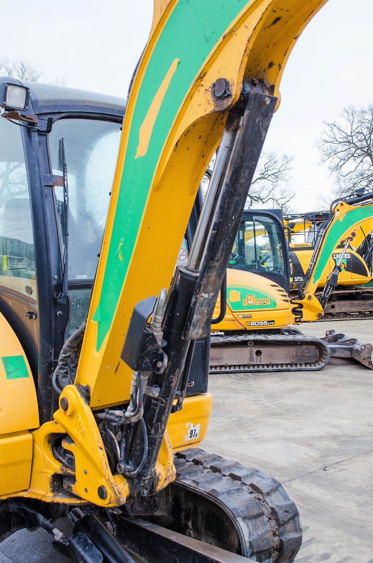 JCB 8055 RTS 5.5 tonne rubber tracked excavator Year: 2015 S/N: 2426300 Recorded Hours: 2924 - Image 16 of 24