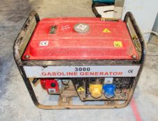Petrol driven generator