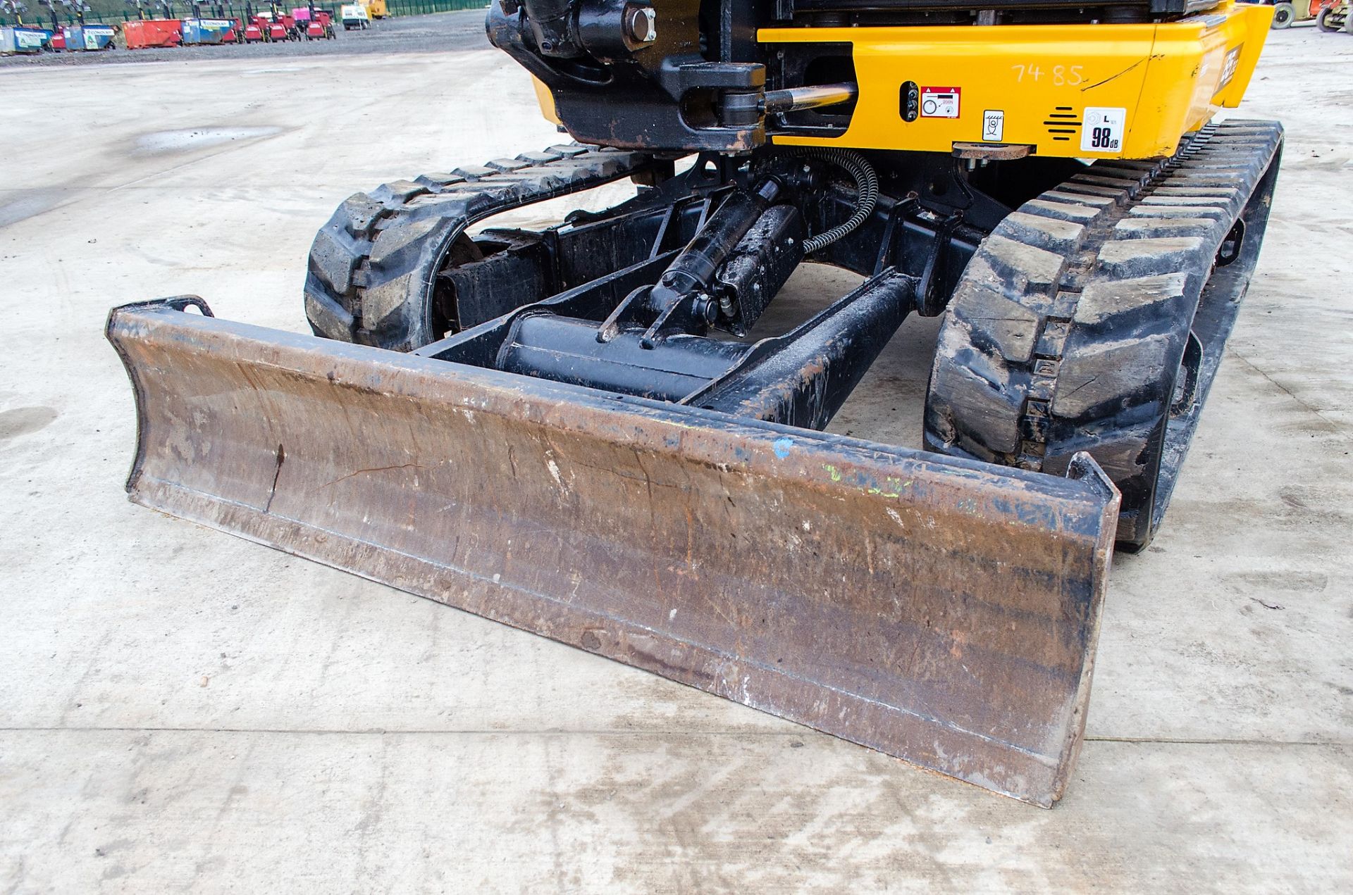 JCB 85 Z-2 Groundworker 8.5 tonne rubber tracked excavator Year: 2020 S/N: 2735673 Recorded Hours: - Image 11 of 29