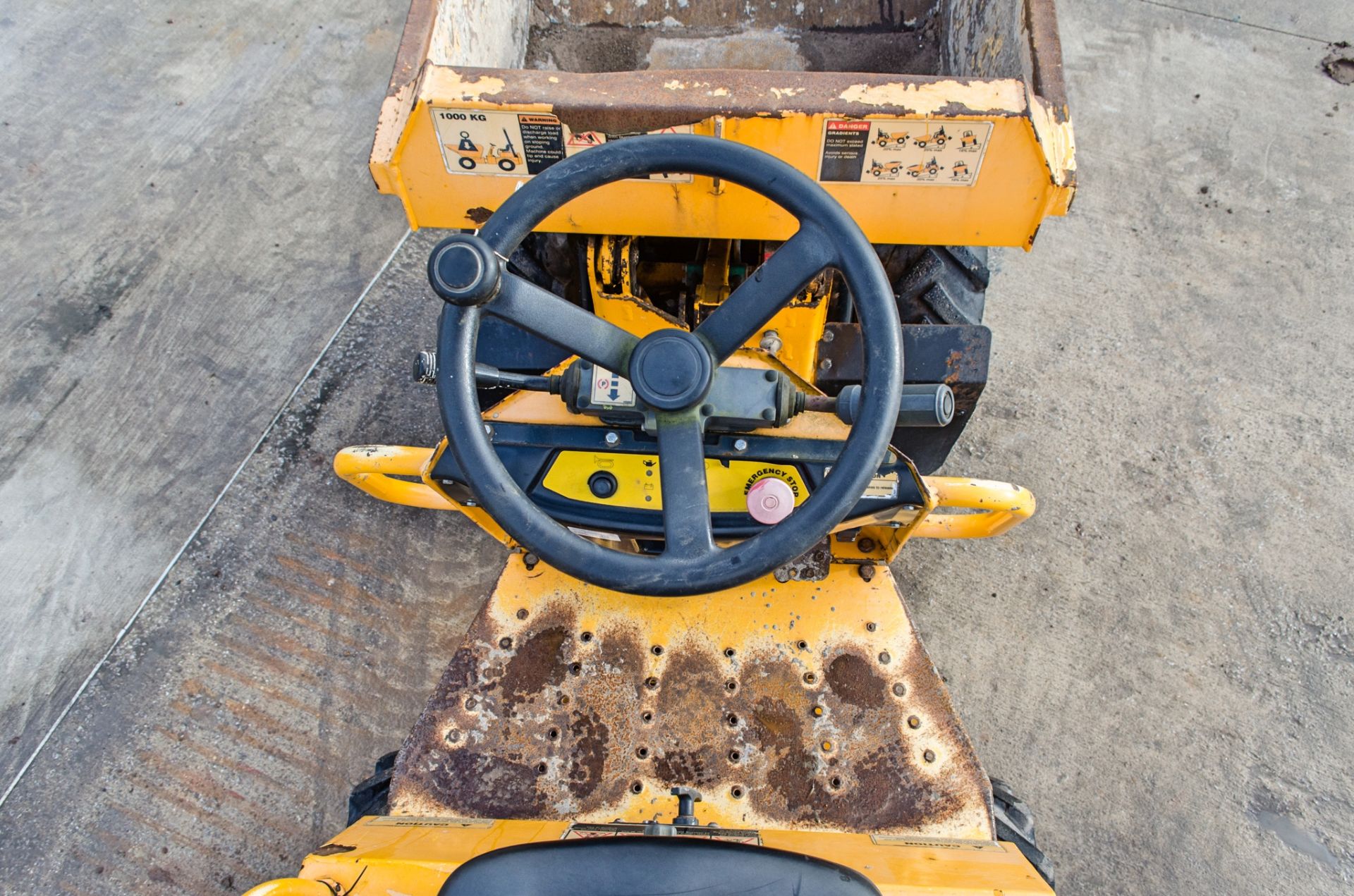 Thwaites 1 tonne hi-tip dumper Year: 2014 S/N: 17C7799 Recorded Hours: 1736 A635321 - Image 18 of 21