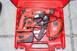 Hilti TE2-A22 22v cordless SDS hammer drill c/w 2 batteries, charger and carry case A732104