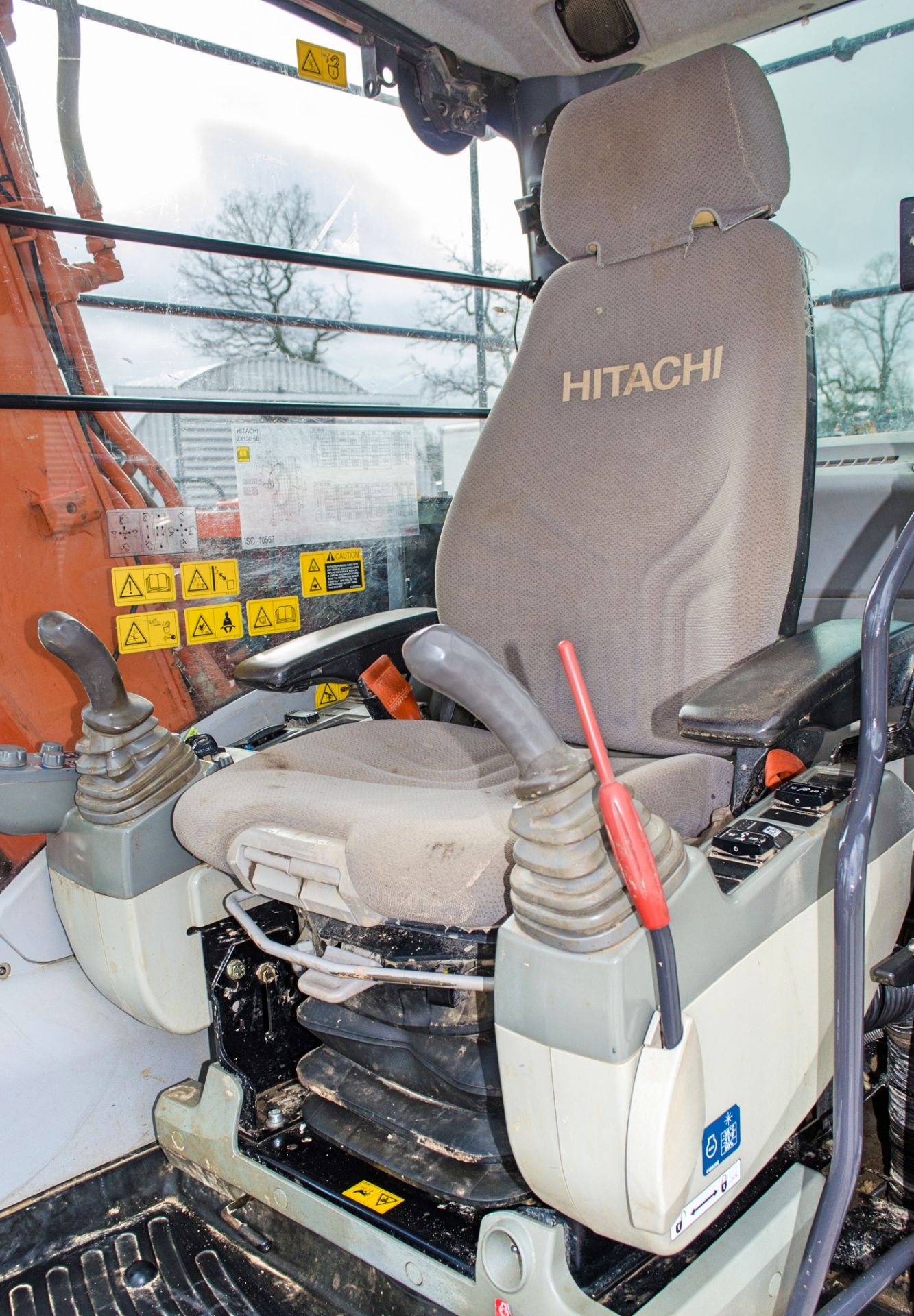 Hitachi ZX 130 LCN-5B 14 tonne steel tracked excavator Year: 2014 S/N: 91931 Recorded hours: 9626 - Image 23 of 27