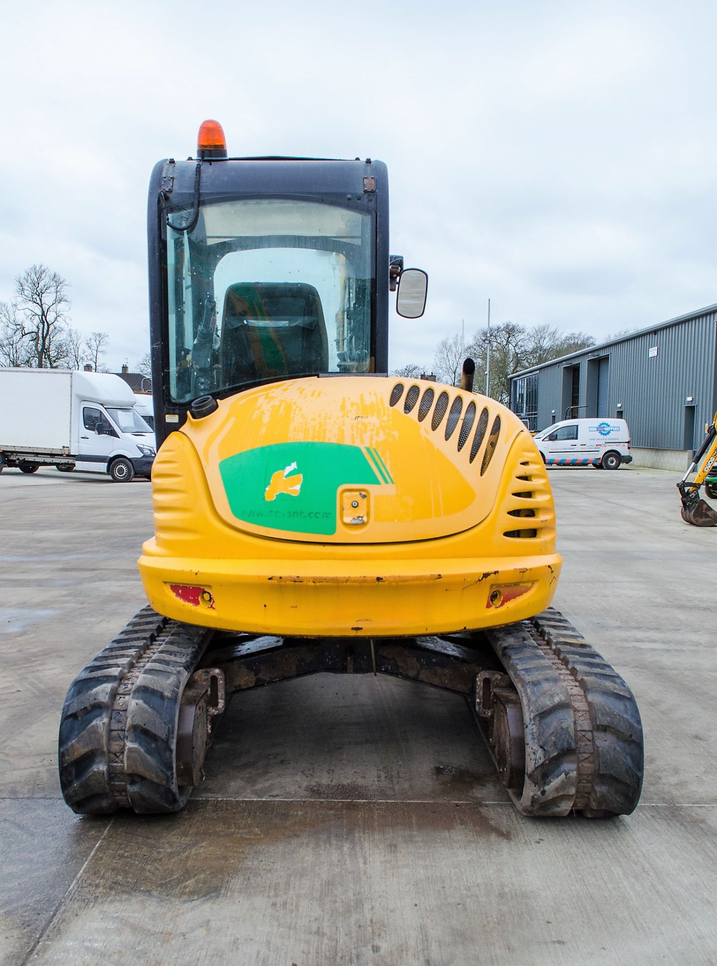 JCB 8055 ZTS 5.5 tonne rubber tracked excavator Year: 2014 S/N: 2060701 Recorded Hours: 2652 - Image 6 of 24