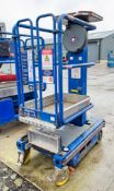 Power Tower Eco Lift manual personnel lift A735704