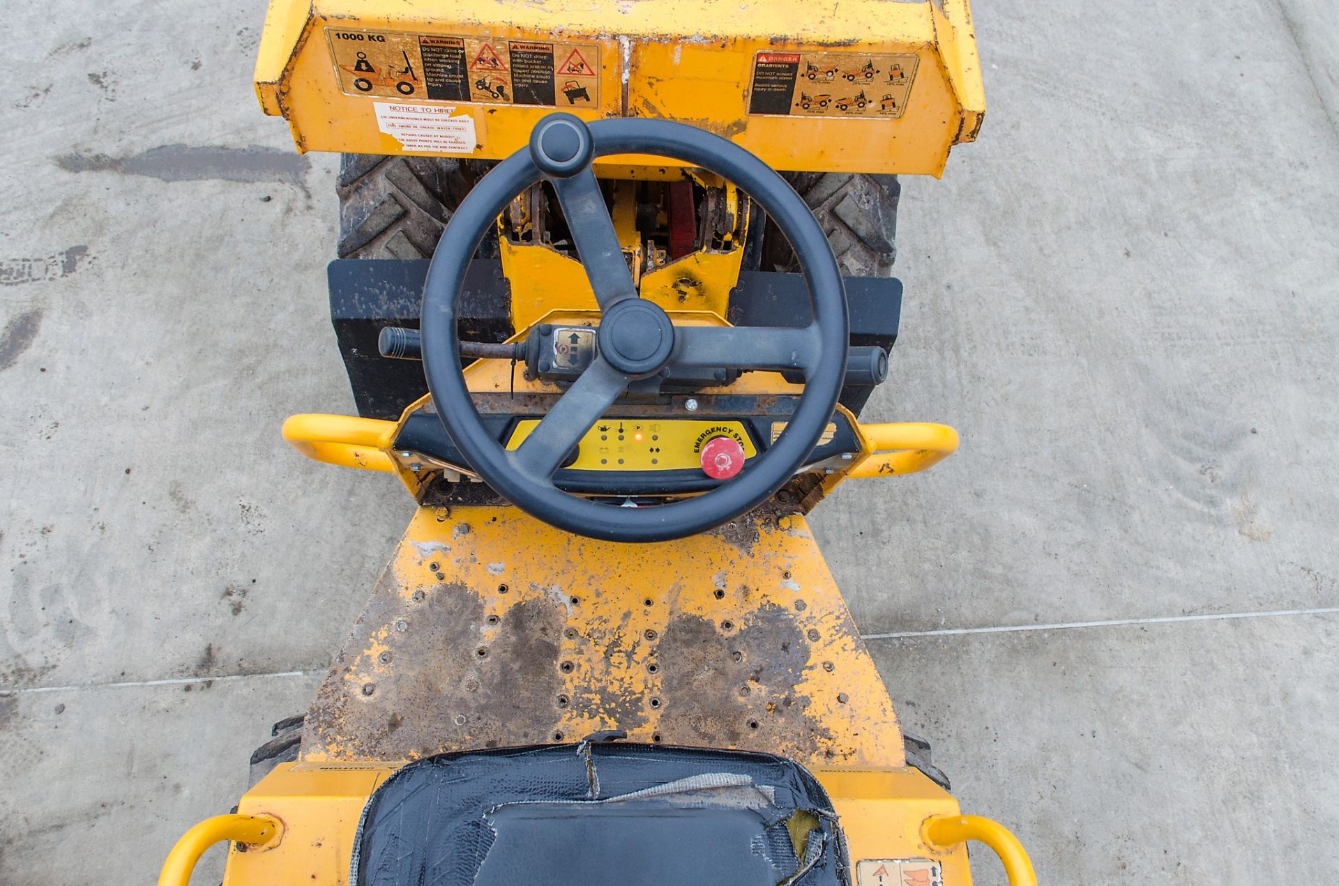 Thwaites 1 tonne hi-tip dumper Year: 2013 S/N: 317C5005 Recorded Hours: 1474 A602302 - Image 17 of 19