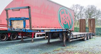 King GTS 44 13.6 metre tri axle step frame low loader trailer  Year: 2007  VIN: 4427KT10613 Reg