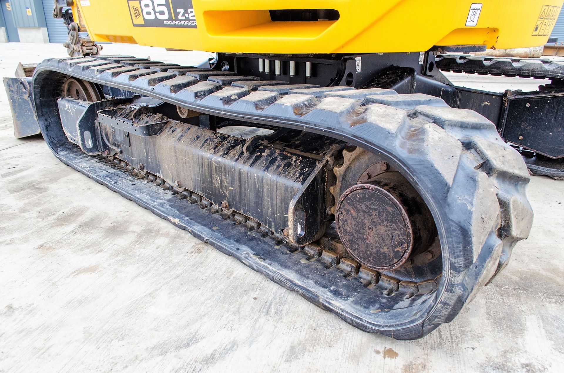 JCB 85 Z-2 Groundworker 8.5 tonne rubber tracked excavator Year: 2020 S/N: 2735673 Recorded Hours: - Image 10 of 29