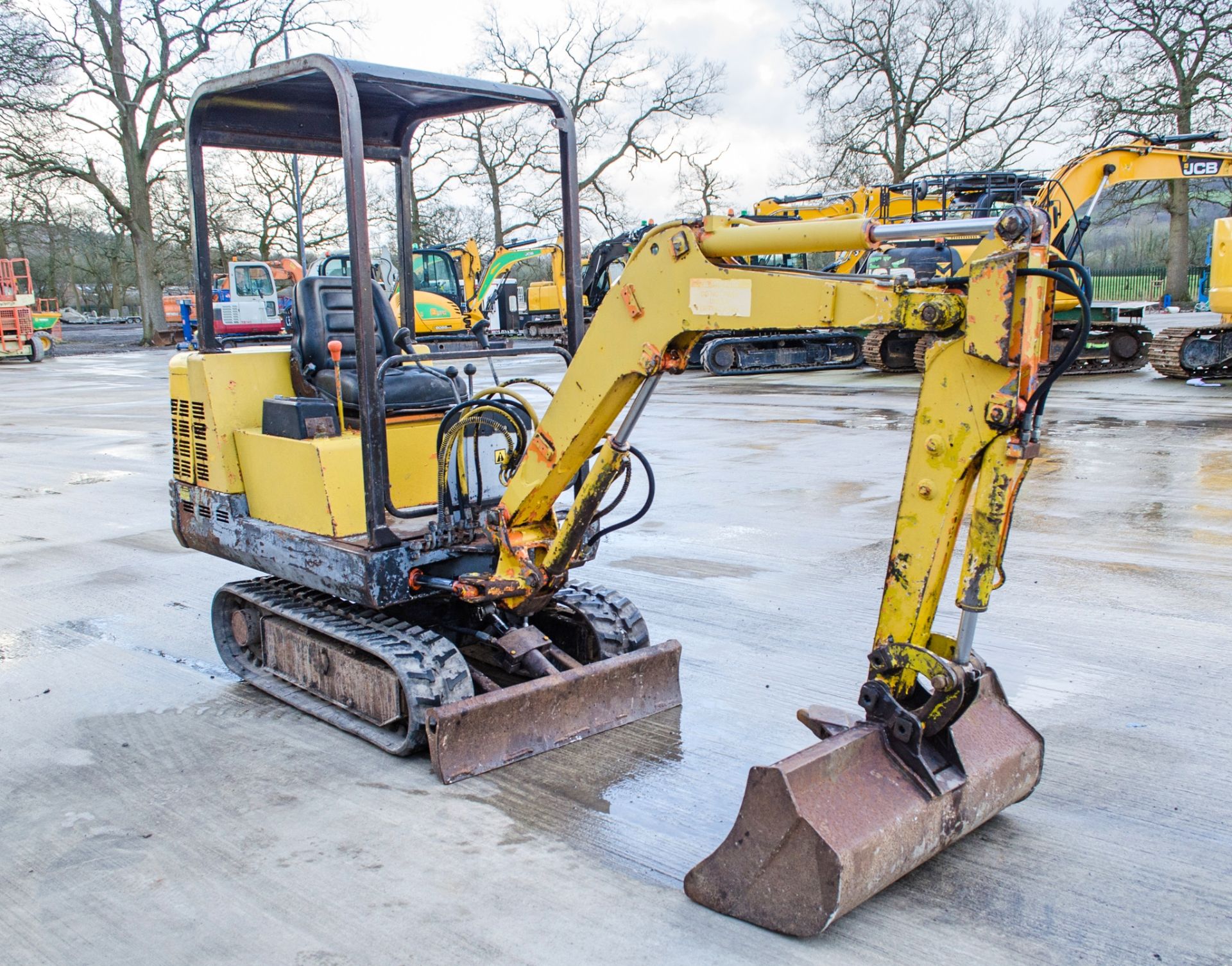 Pel Job EB12-4 1.5 tonne rubber tracked mini excavator Year: 1995 S/N: 26573 Recorded Hours: 00239 - Image 2 of 20