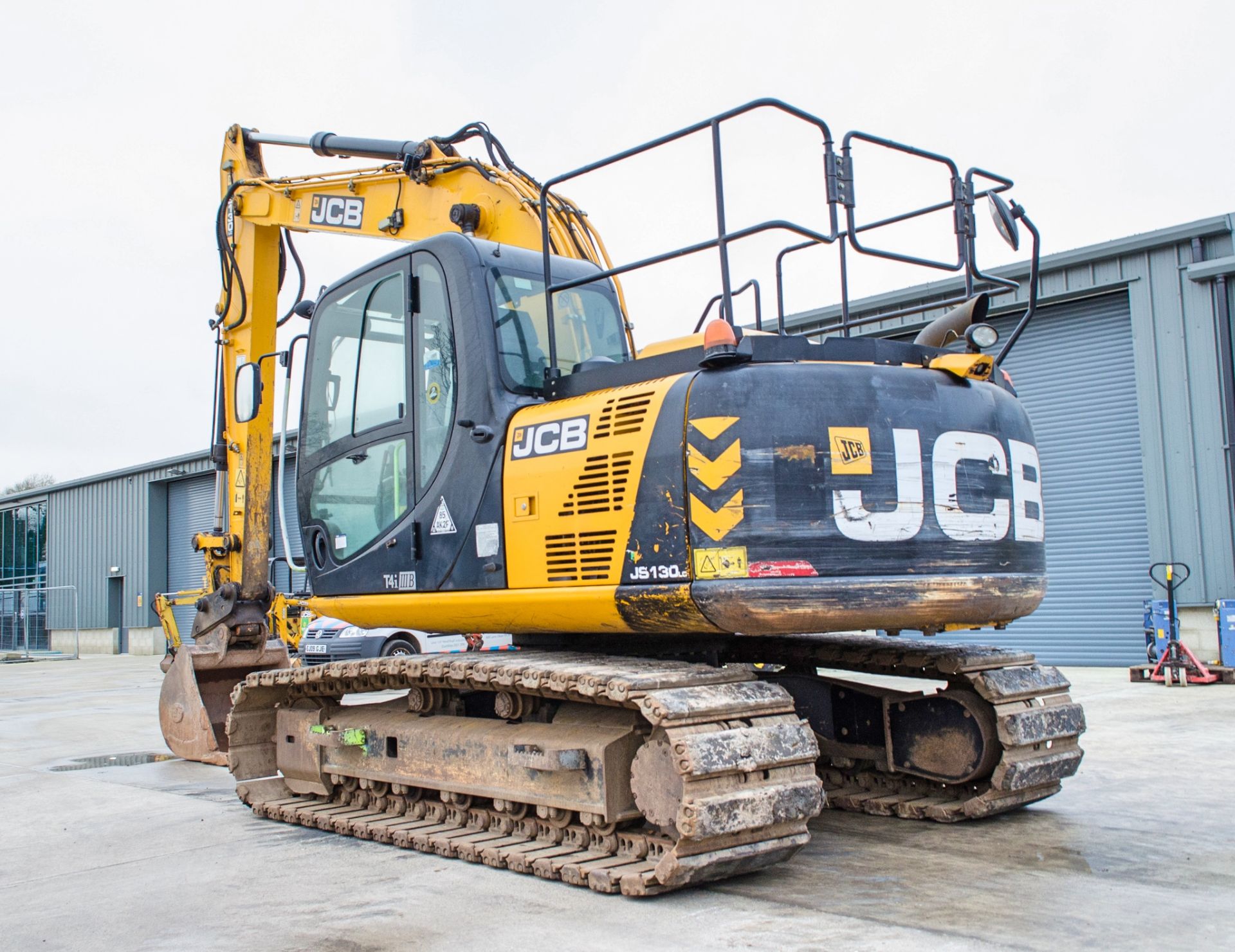 JCB JS 130 LC 13 tonne steel tracked excavator Year: 2014  S/N: 2134514 Recorded Hours: 5385 - Image 4 of 23