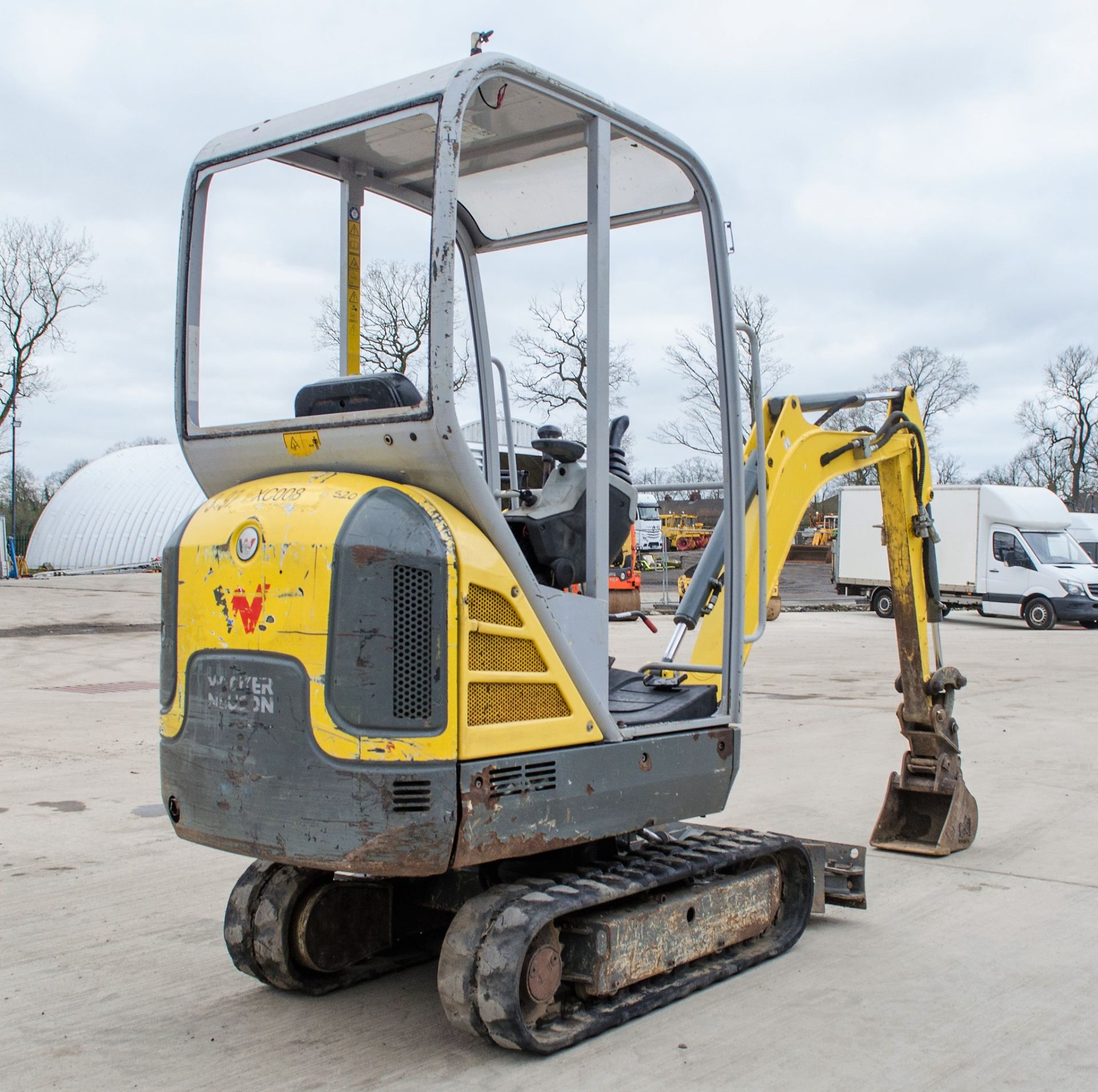 Wacker Neuson ET16 1.5 tonne rubber tracked mini excavator Year: 2016 S/N: HPAL00348 Recorded Hours: - Image 3 of 20