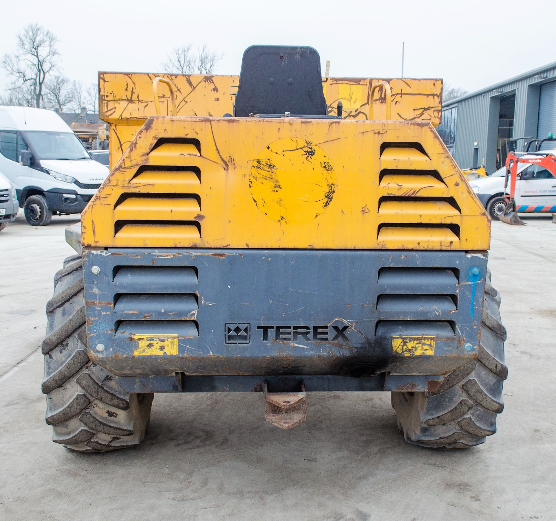 Terex 6 tonne straight skip dumper Year: 2010 S/N: TS2914 Recorded Hours: 2908 1832 - Image 6 of 21