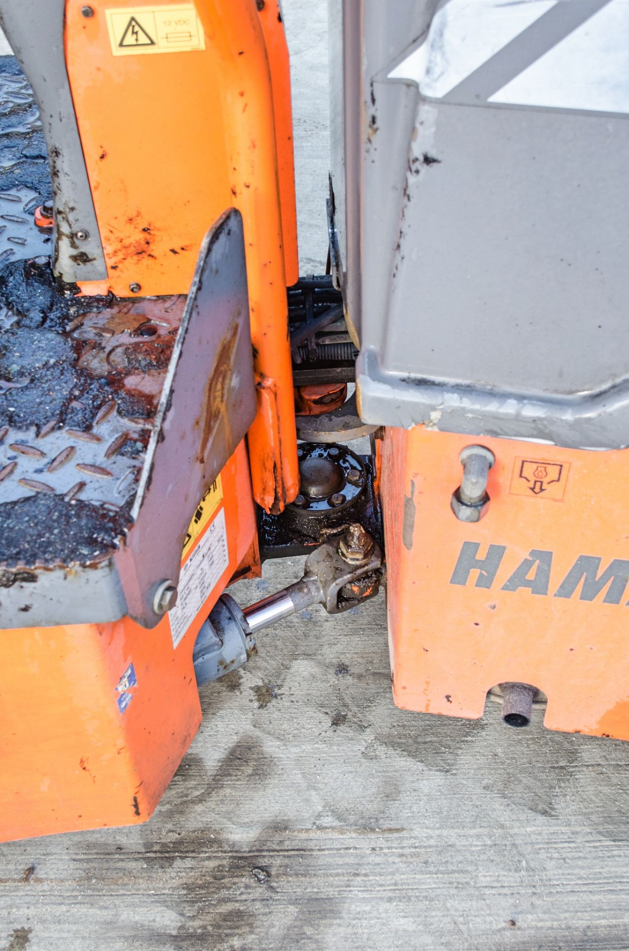Hamm HD8 double drum ride on roller Year: 2014 S/N: H1992692 Recorded Hours: 956 - Image 11 of 17