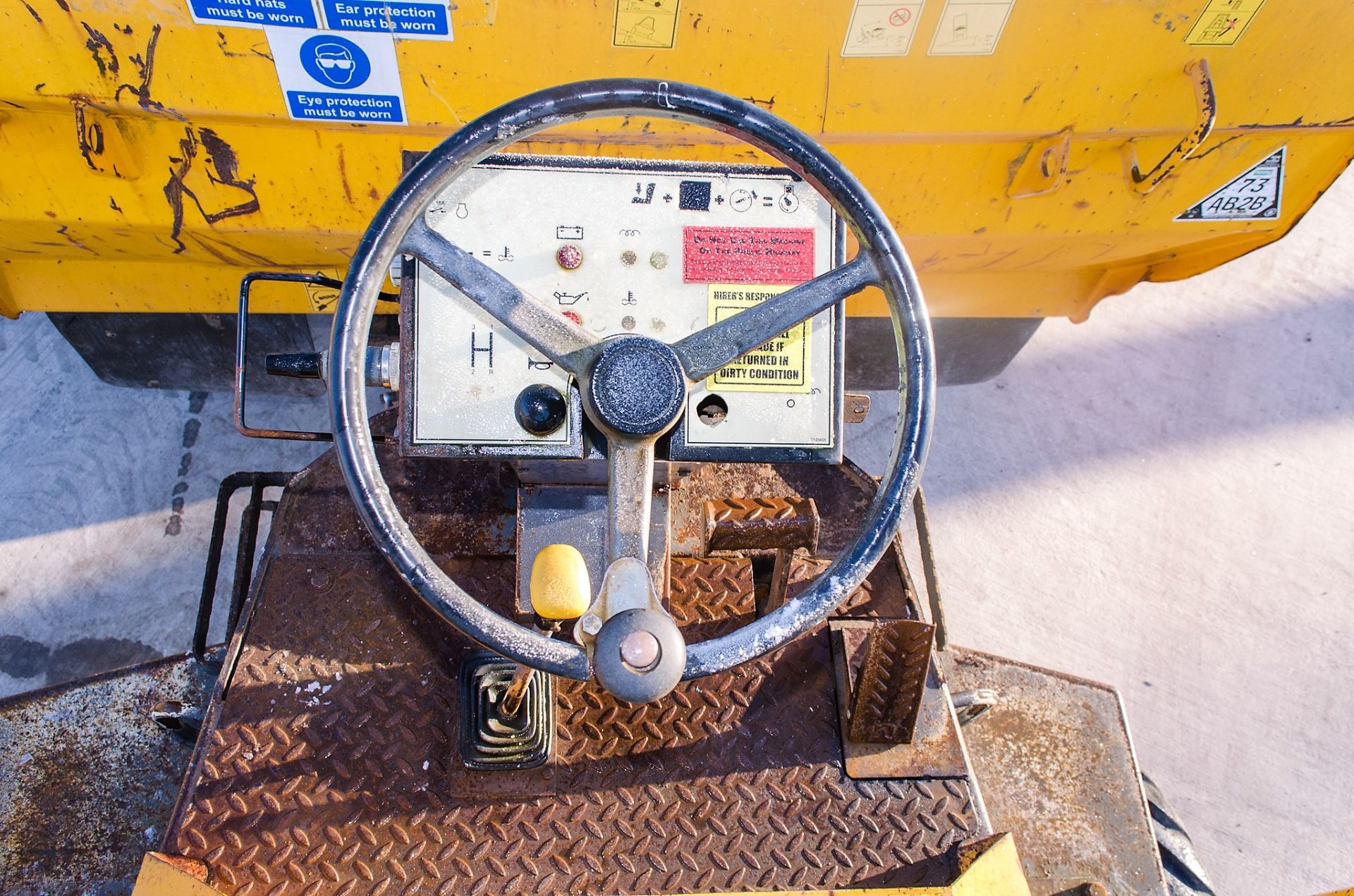 Terex TA9 9 tonne straight skip dumper Year: 2011 S/N: B4MV2375 Recorded Hours: 3265 18729 - Image 17 of 20