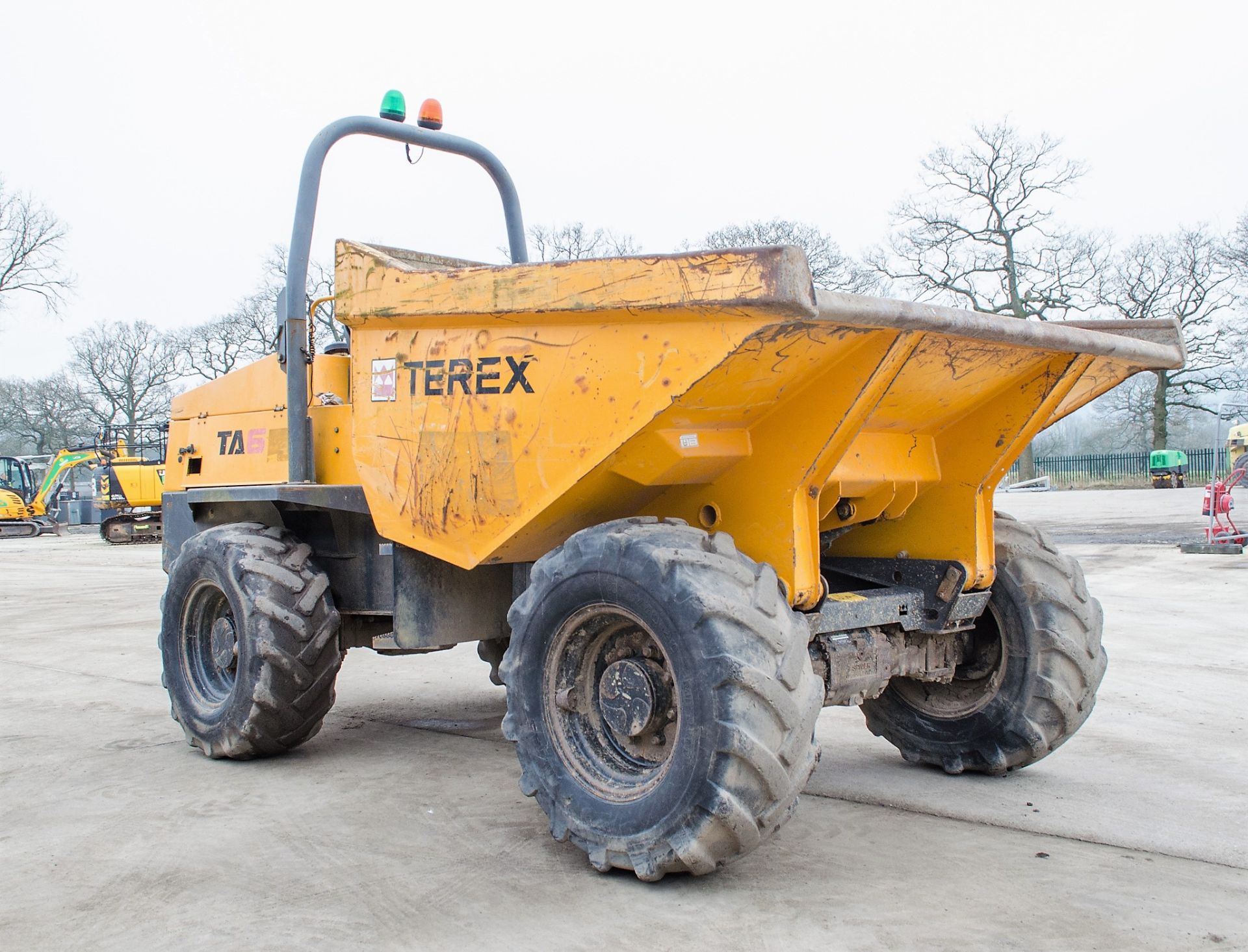 Terex TA6 6 tonne straight skip dumper Year: 2014 S/N: EE1PH5049 Recorded Hours: 1905 D1742 - Image 2 of 21