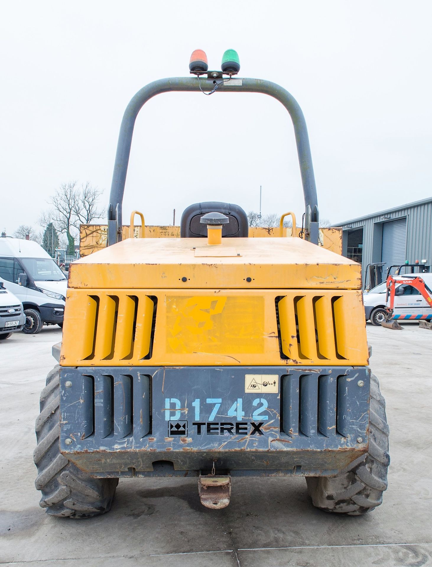 Terex TA6 6 tonne straight skip dumper Year: 2014 S/N: EE1PH5049 Recorded Hours: 1905 D1742 - Image 6 of 21