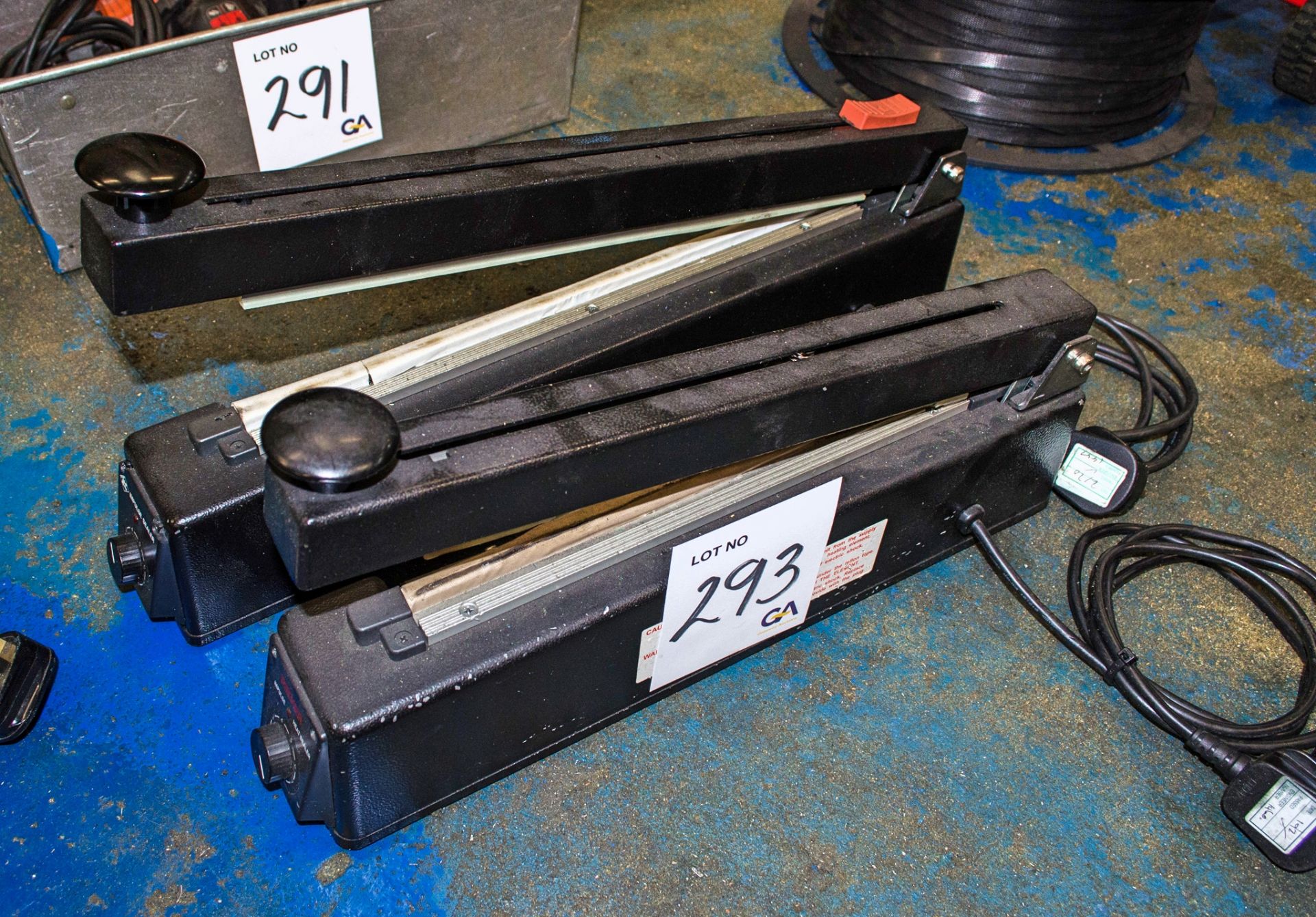 2 - 240v heat sealers