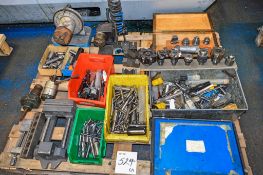 Quantity of tooling etc. as photographed