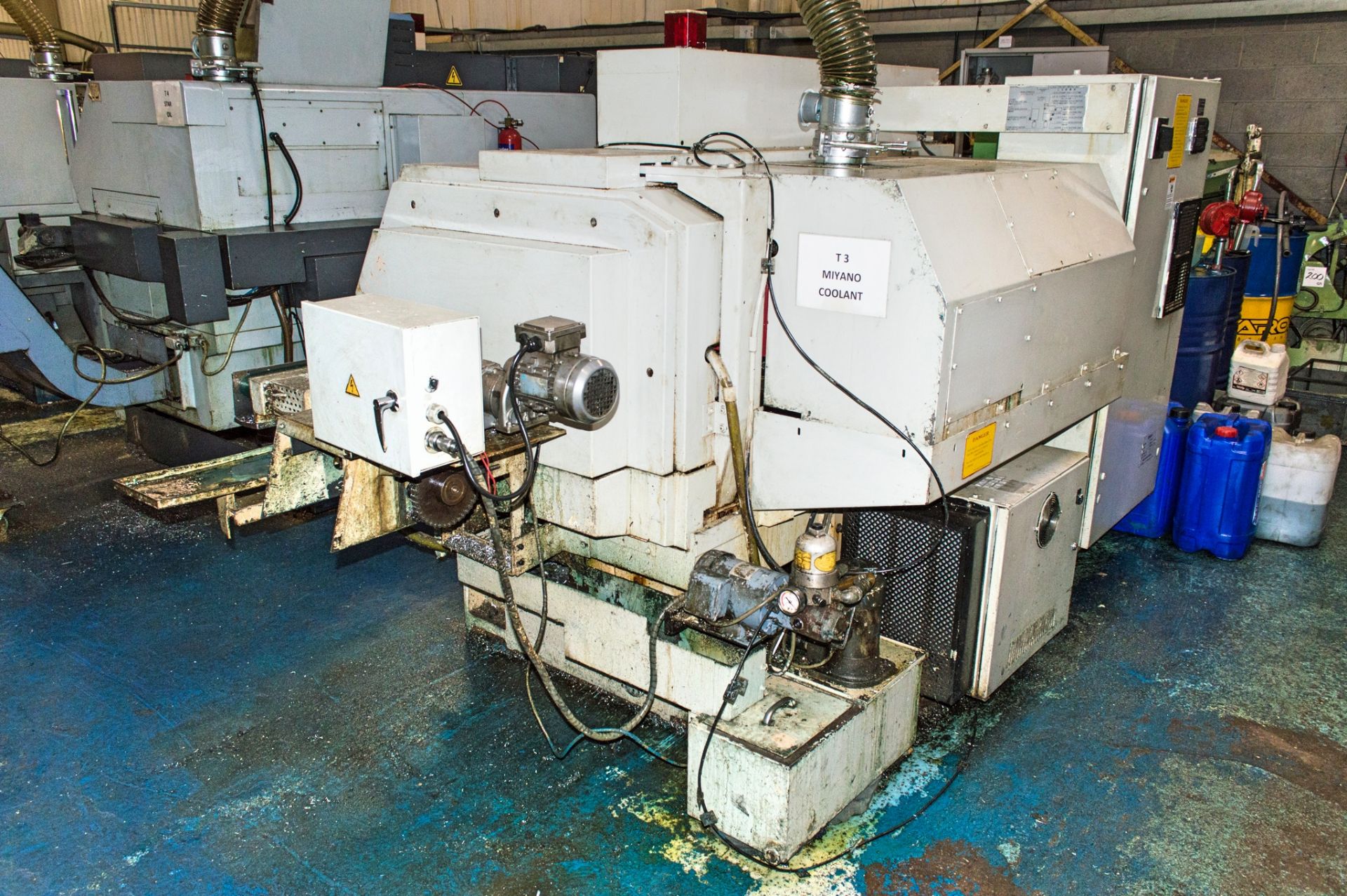 Miyano BND-34S2 CNC sub spindle live tool turning centre S/N: BD30508S c/w Fanuc series O-T - Image 7 of 14