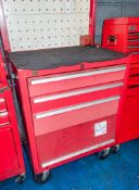 Stahlkoffer mobile steel work bench/chest