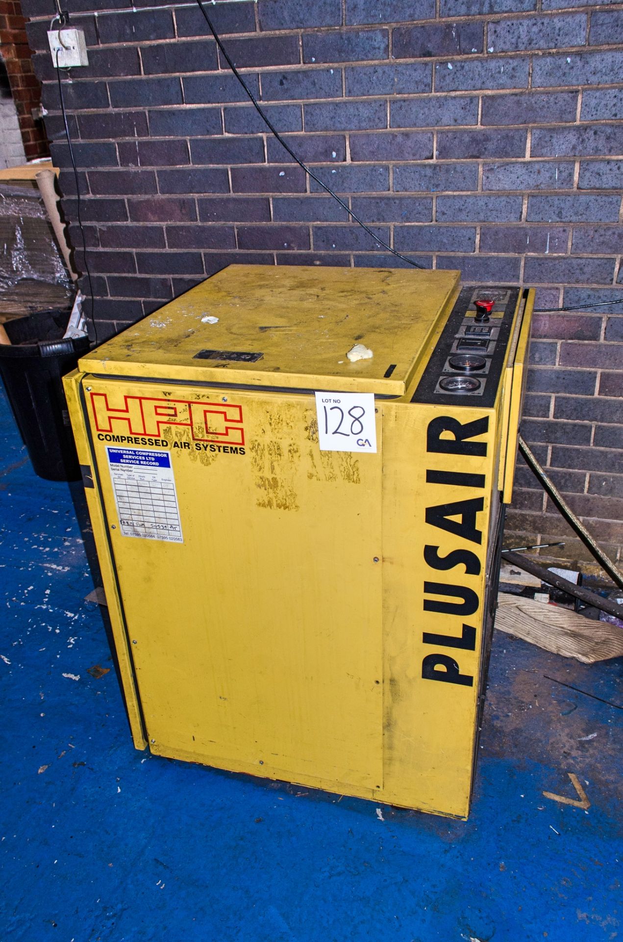 HPC Plusair SK19 rotary screw air compressor