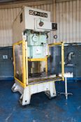 Chin Fong OCP-110N C Frame 110 tonne mechanical power press Year of manufacture: 2001 S/N: A10833