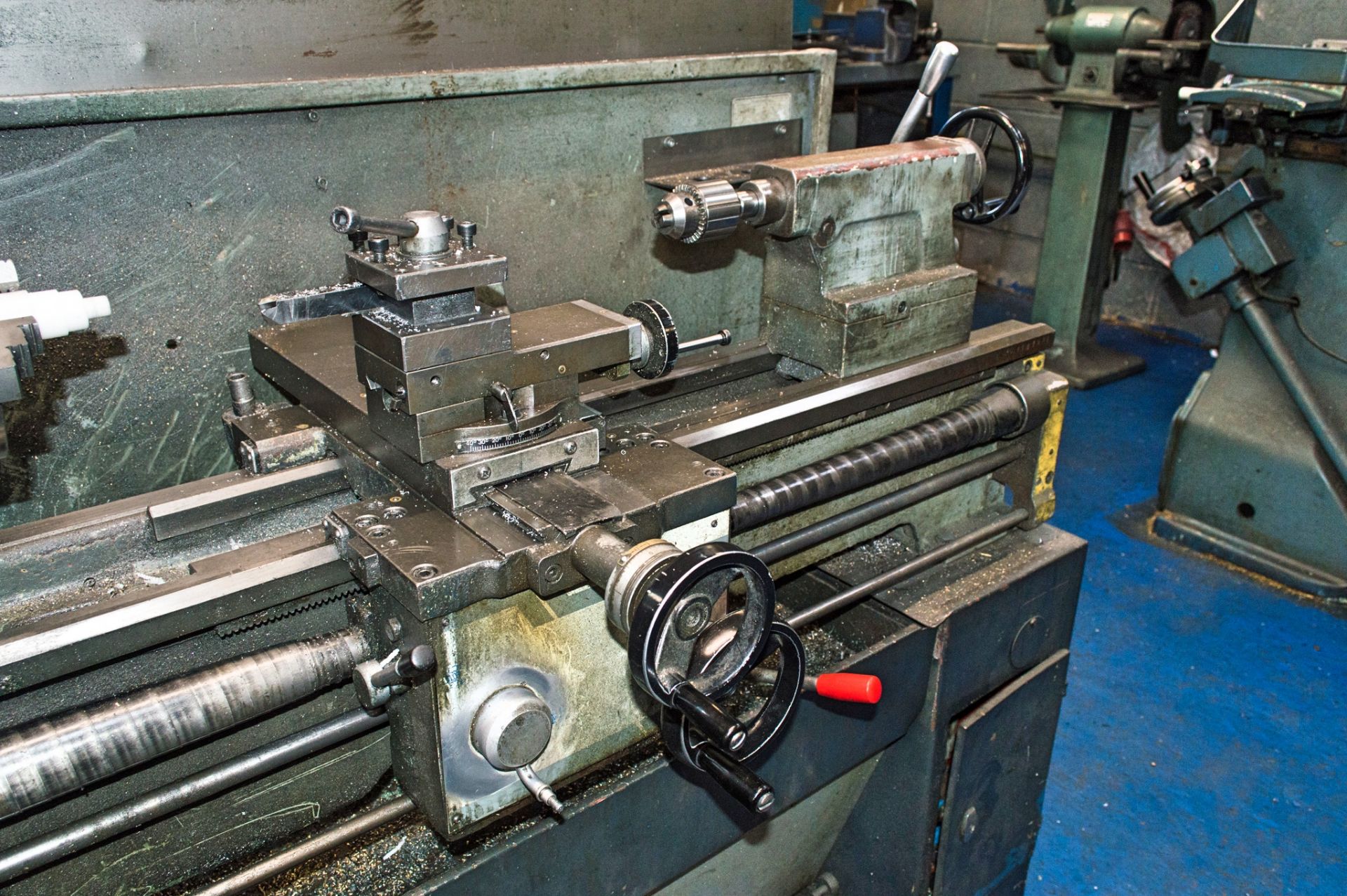Epple MD170-750 straight bed centre lathe S/N: PCO602082 c/w Anilam Wizard 550 digital read out, - Image 3 of 5
