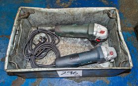 2 - Bosch 240v angle grinders