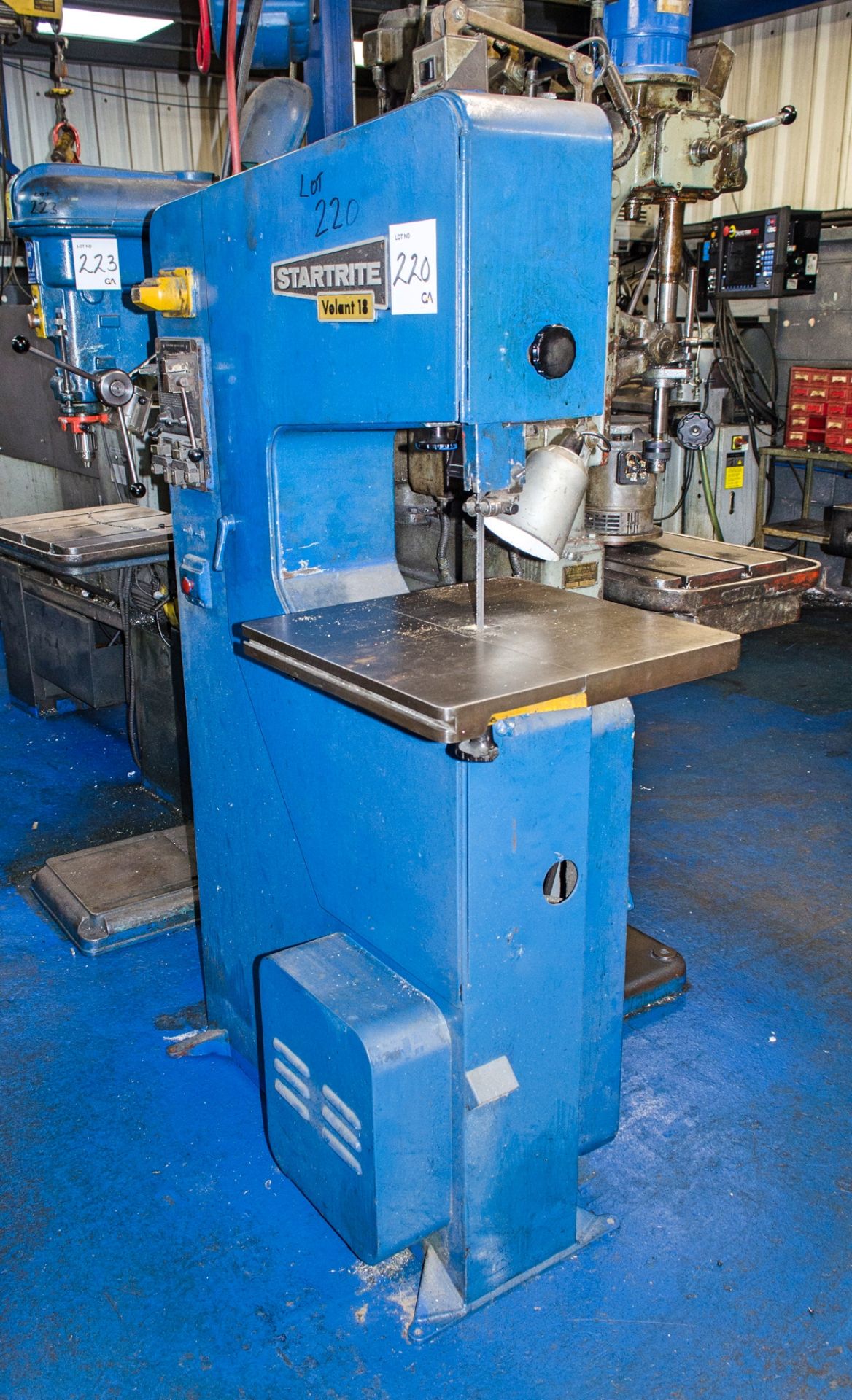 Start Rite Volant 18 vertical band saw