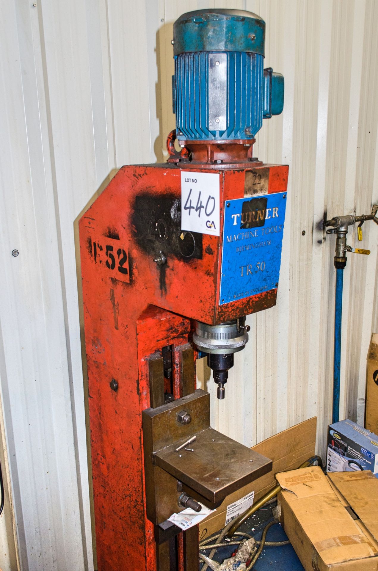 Turner TR50 riveting machine - Image 2 of 2