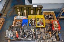 Quantity of tooling etc. as photographed