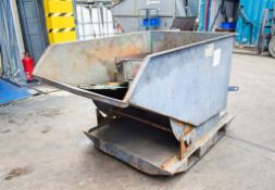 Steel tipping skip